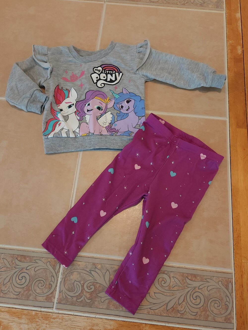 12 Months Girls My Little Pony Outfit
